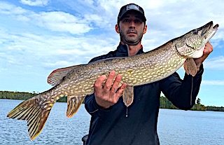 Terrific Northern Pike Fishing at Fireside Lodge in Canada by Pete
